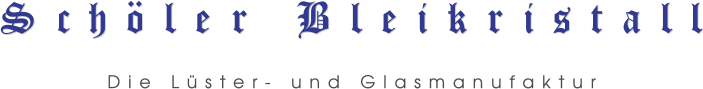 Logo Schöler Bleikristall